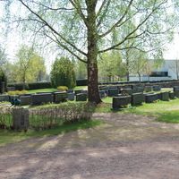 Säkylän kirkon viereinen hautausmaa