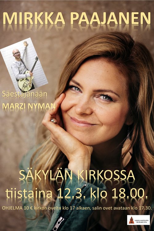 Mirkka Paajanen ja Marzi Nyman Säkylän kirkossa Mirkka Paajanen ja Marzi Nyman Säkylän kirkossa