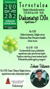 Diakonia 150 v. tapahtuma