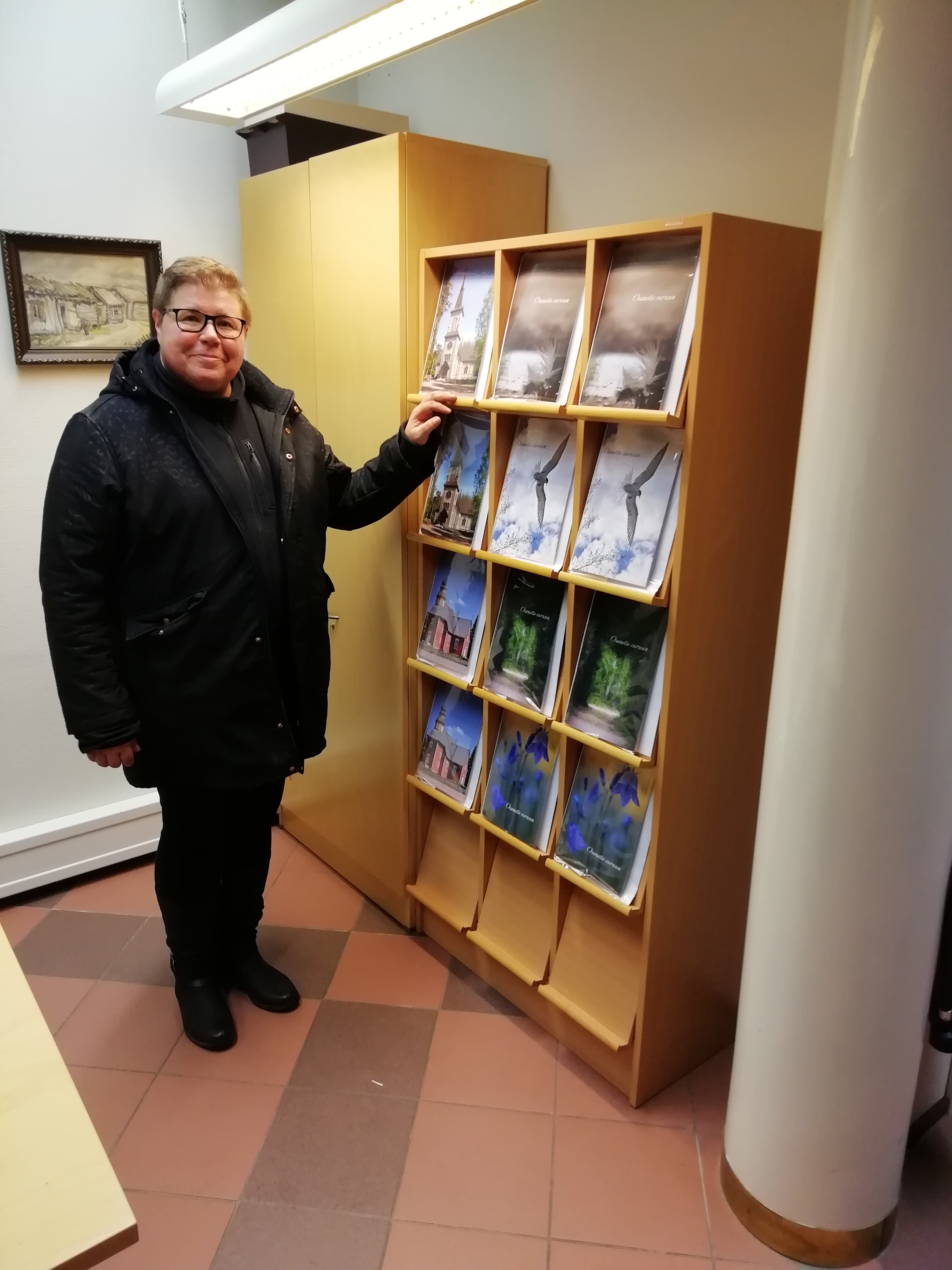 Adressit ja suntio-kiinteistönhoitaja Nina Koivisto